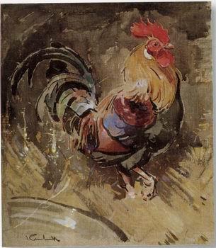 unknow artist Cock 081 China oil painting art